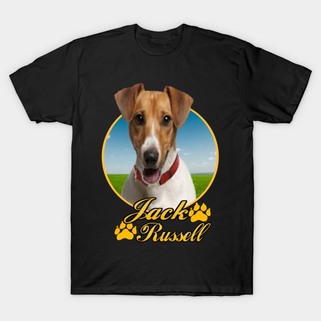 jack russell T-Shirt by petermurphy619